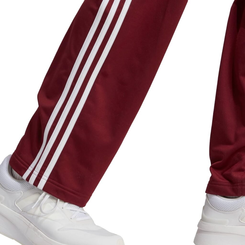 adidas Mens Essentials Warm-up Open Hem 3-stripes Tracksuit Pants