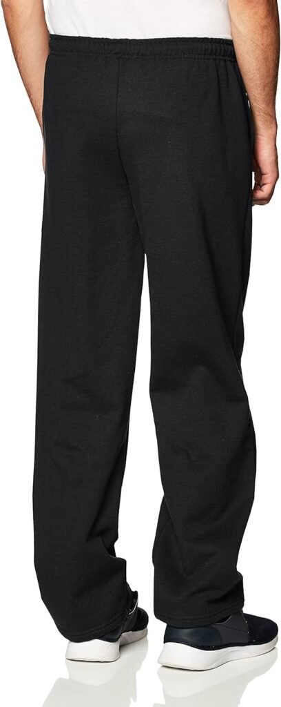 Gildan Adult Fleece Open Bottom Sweatpants with Pockets, Style G18300