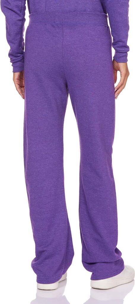 Hanes Women’s Sweatpants, ComfortSoft EcoSmart Open Leg Fleece Sweatpants