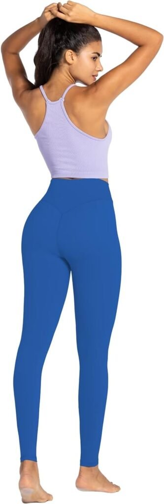 Sunzel Nunaked Workout Leggings for Women, Tummy Control Compression Workout Gym Yoga Pants, No Front Seam  High Waist