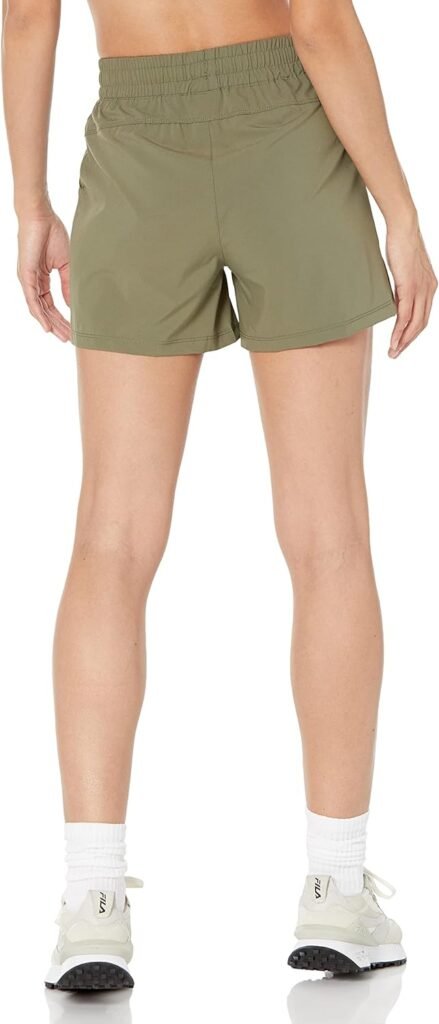 Amazon Essentials Womens Studio Woven Stretch Short