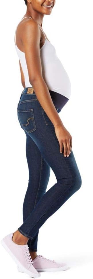 Signature by Levi Strauss  Co. Gold Label Womens Maternity Baby Bump Skinny Jeans