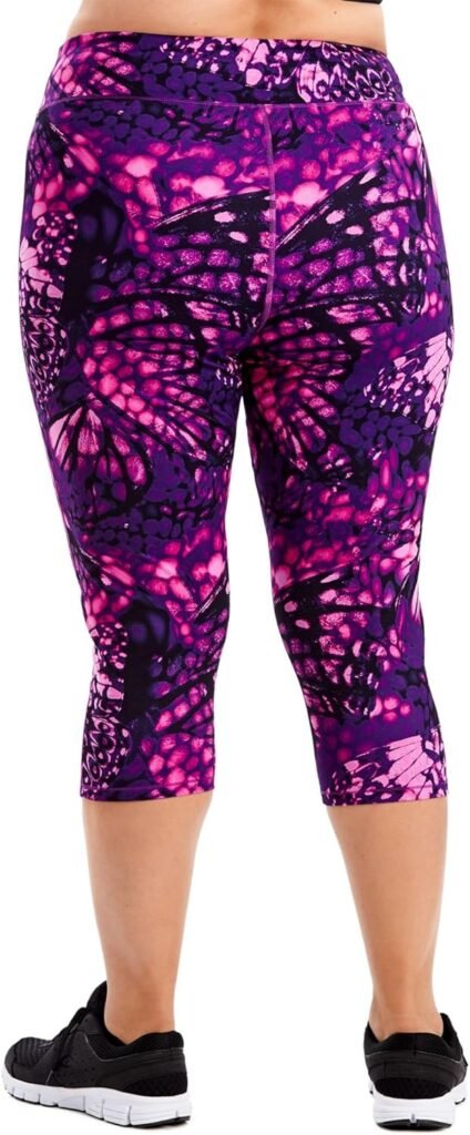 JUST MY SIZE Womens Plus Size Active Stretch Capri