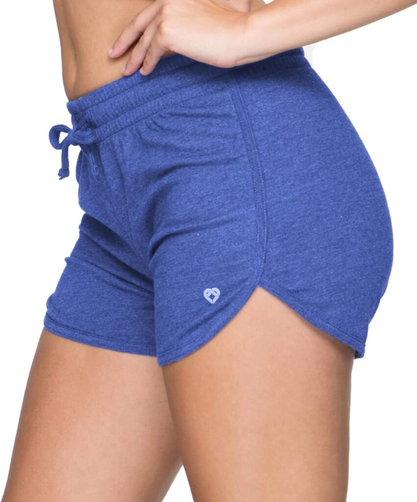 Colosseum Active Womens Simone Cotton Blend Yoga and Running Short