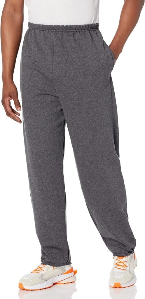 Hanes Mens Sweatpants, Ultimate Cotton Fleece Sweatpants, Joggers with Pockets for Men