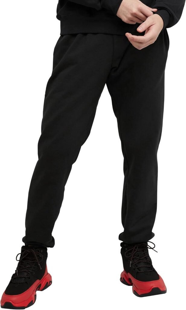 Hanes Mens Sweatpants, Ultimate Cotton Fleece Sweatpants, Joggers with Pockets for Men