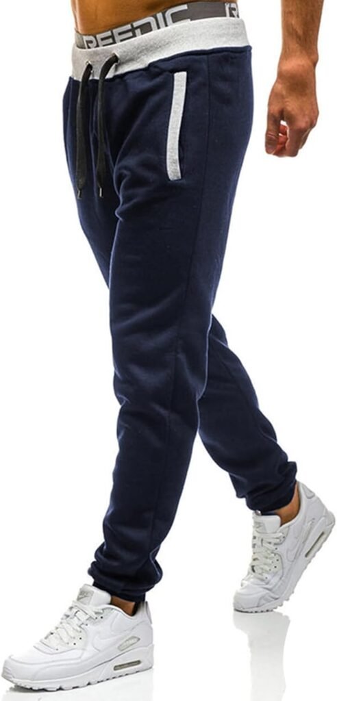 BUXKR Mens Sweatpants for Jogging Casual Joggers Pants for Gym Running or Athletic Workout