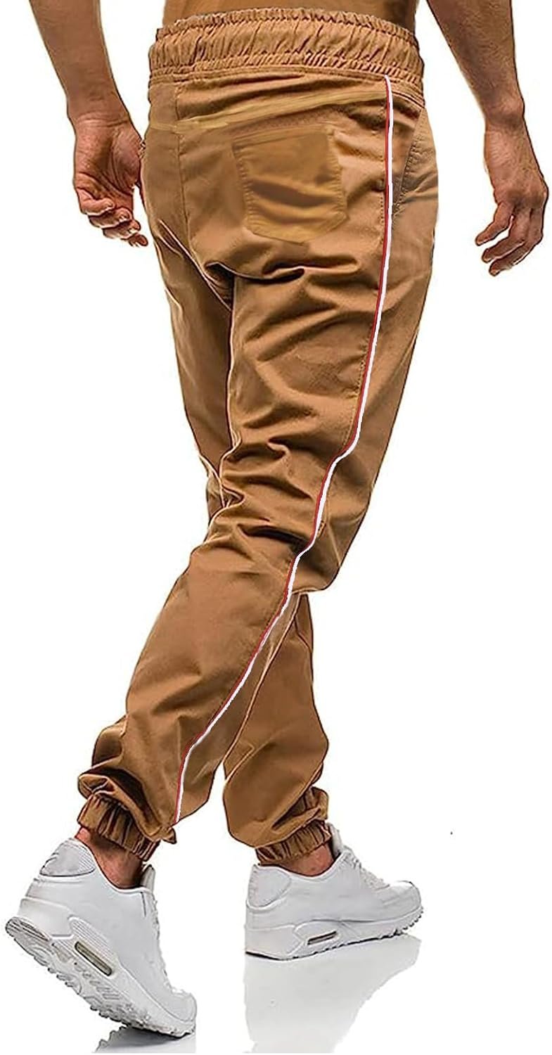 Men Joggers Chino Cargo Pants Review